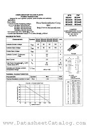 BD244A datasheet pdf Boca Semiconductor Corporation