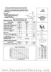 MJ10012 datasheet pdf Boca Semiconductor Corporation