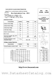 MJ2955 datasheet pdf Boca Semiconductor Corporation