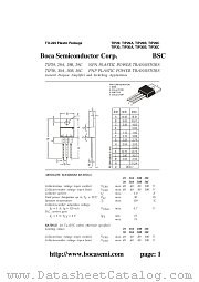 TIC30C datasheet pdf Boca Semiconductor Corporation