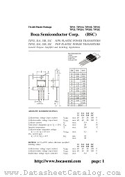 TIP32B datasheet pdf Boca Semiconductor Corporation