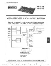MP802 datasheet pdf Burr Brown