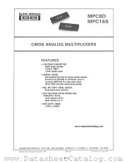 MPC8D datasheet pdf Burr Brown