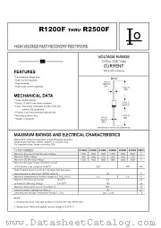 R2500F datasheet pdf Bytes