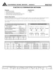 PACV35-02QT datasheet pdf California Micro Devices Corp