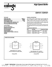 CLM4321 datasheet pdf Calogic