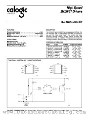 CLM4429EY datasheet pdf Calogic