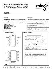 XCWB5341 datasheet pdf Calogic