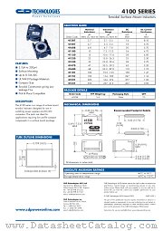 41220 datasheet pdf C&D Technologies