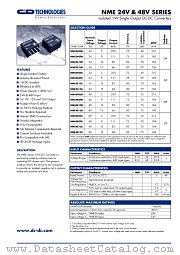 NME4815D datasheet pdf C&D Technologies