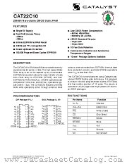 CAT22C10 datasheet pdf Catalyst Semiconductor