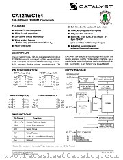 CAT24WC164 datasheet pdf Catalyst Semiconductor