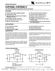 CAT3200 datasheet pdf Catalyst Semiconductor