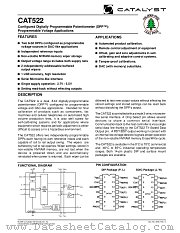 CAT522 datasheet pdf Catalyst Semiconductor