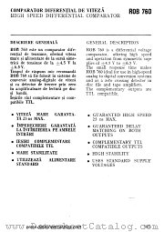 ROB760 datasheet pdf CCSIT-CE