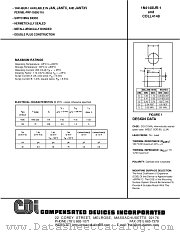 CDLL4148 datasheet pdf Compensated Devices Incorporated