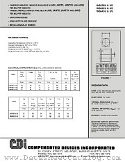 1N6638U datasheet pdf Compensated Devices Incorporated