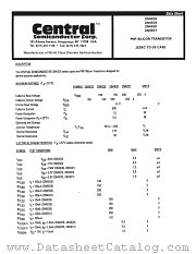 2N4929 datasheet pdf Central Semiconductor