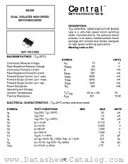 BAS28 datasheet pdf Central Semiconductor