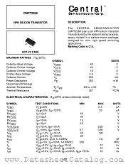 CMPT2369 datasheet pdf Central Semiconductor