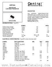 CMPT2484 datasheet pdf Central Semiconductor