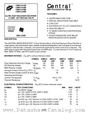 CMR1U-01M datasheet pdf Central Semiconductor
