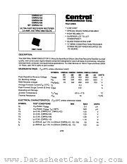 CMR3U-02 datasheet pdf Central Semiconductor