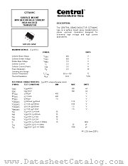 CZTA44HC datasheet pdf Central Semiconductor