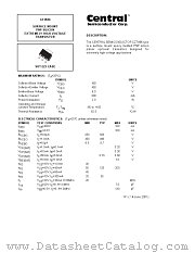 CZTA96 datasheet pdf Central Semiconductor