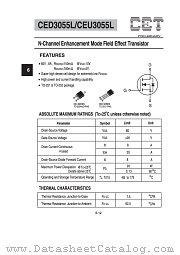 CEU3055L datasheet pdf Chino-Excel Technology