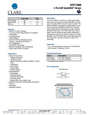 CPC1150N datasheet pdf Clare Inc
