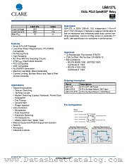 LBA127LS datasheet pdf Clare Inc