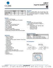 LCB127S datasheet pdf Clare Inc