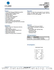 LOC211 datasheet pdf Clare Inc