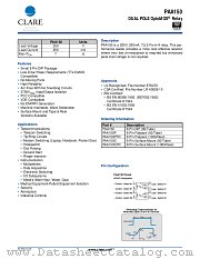 PAA150P datasheet pdf Clare Inc