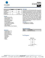 PD2601 datasheet pdf Clare Inc