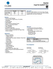 PLA150S datasheet pdf Clare Inc