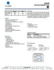 PLA193 datasheet pdf Clare Inc
