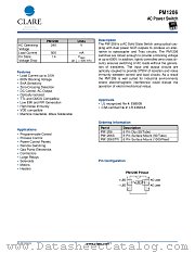 PM1206S datasheet pdf Clare Inc