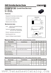 CDBF0130 datasheet pdf Comchip Technology