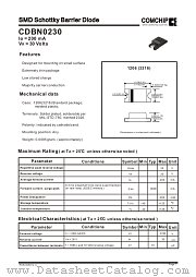CDBN0230 datasheet pdf Comchip Technology