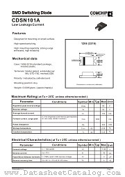 CDSN101A datasheet pdf Comchip Technology