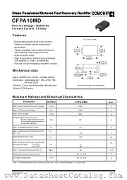 CFPA10MD datasheet pdf Comchip Technology