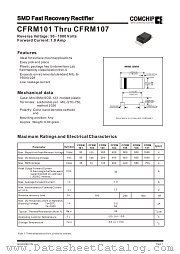 CFRM102 datasheet pdf Comchip Technology