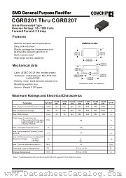 CGRB202 datasheet pdf Comchip Technology