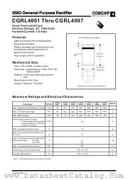 CGRL4002 datasheet pdf Comchip Technology