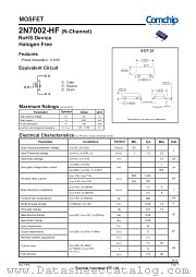 2N7002-HF datasheet pdf Comchip Technology