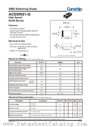 ACDSW21-G datasheet pdf Comchip Technology