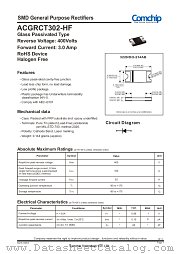 ACGRCT302-HF datasheet pdf Comchip Technology