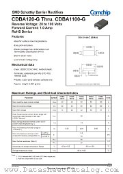 CDBA120-G datasheet pdf Comchip Technology